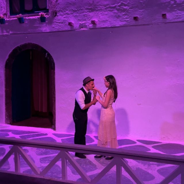 the Greek wedding showin Santorini!!!🤍🤍