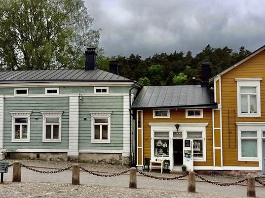 เมืองเก่า Porvoo ประเทศฟินแลนด์