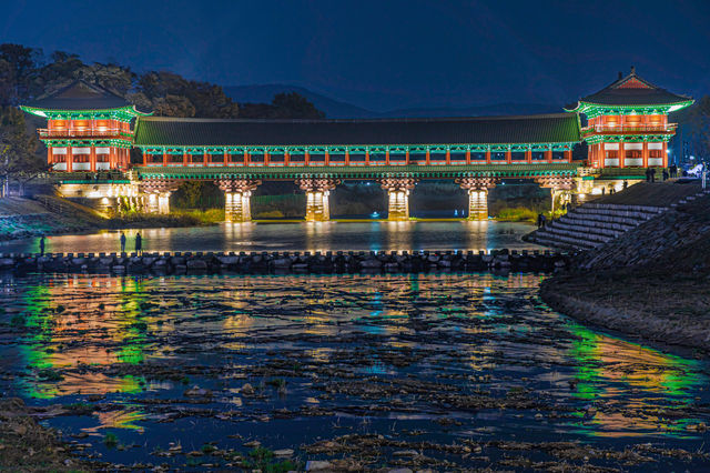 경주 야경 명소 월정교