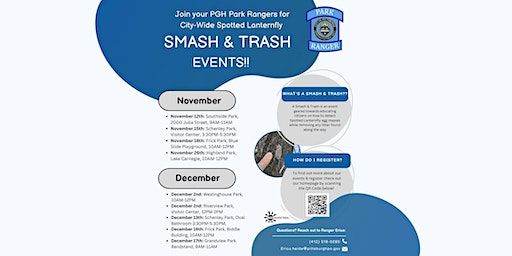 Smash and Trash: Schenley Park | Schenley Oval