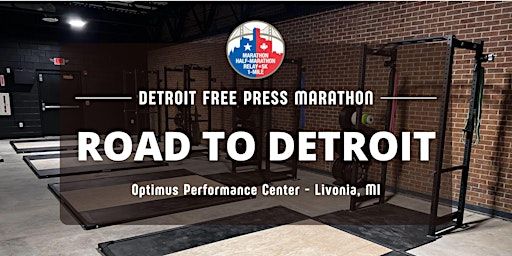 Road to Detroit: Optimus Sports Performance | Optimus Sports Performance & Training Center