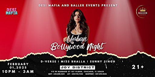 Urban Bollywood Night | Joy District