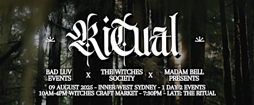 Witches Market & THE RITUAL | Petersham Town Hall