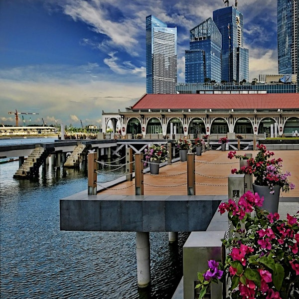 Maritime Heritage Trail | Singapore Management University, School of Accountancy (at the colourful benches looking out to the National Museum)