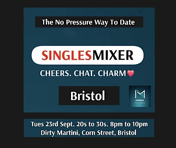 SINGLES MIXER | Dirty Martini - Cocktail Bar in Bristol