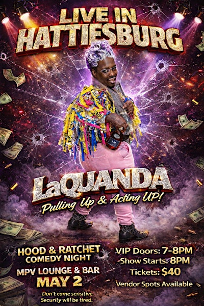 LaQuanda Rachet Comedy Show | MpV Lounge & Bar