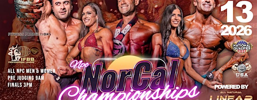 SPECTRUM FITNESS PRODUCTIONS 2026 NPC NORCAL CHAMPIONSHIPS | 300 J St