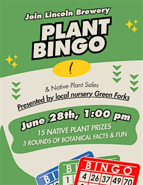 Plant Bingo! | Lincoln Avenue Brewery