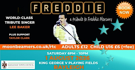 Freddie Mercury Tribute and Support Act | Rayleigh King George V Playing Field