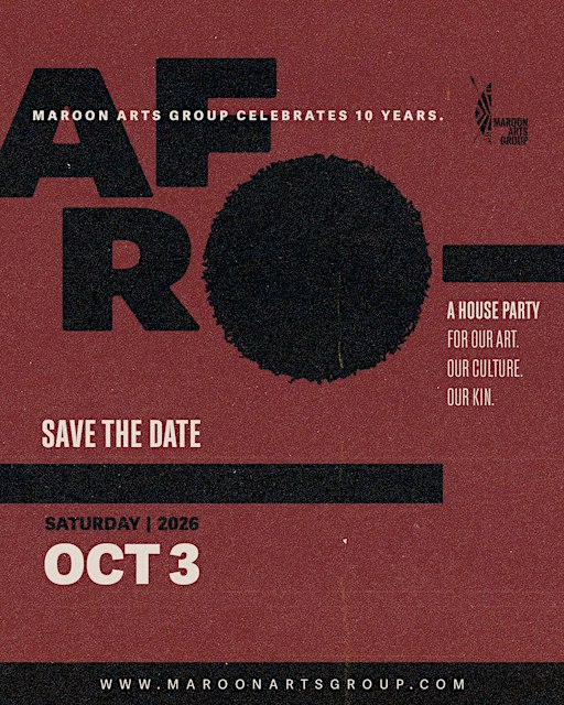 AFRO by Maroon Arts Group | The Maroon Culture Lab