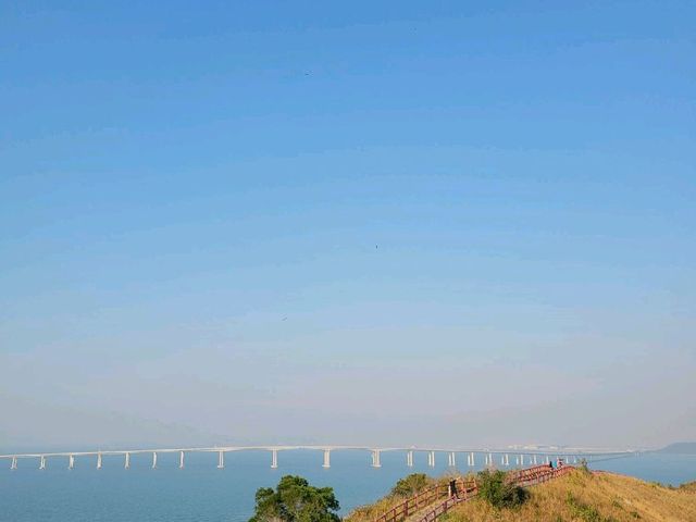 日落情人橋。大澳虎山 Fu Shan 