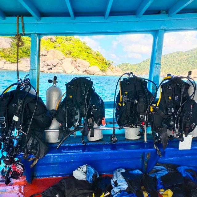 Scuba diving at Koh Tao