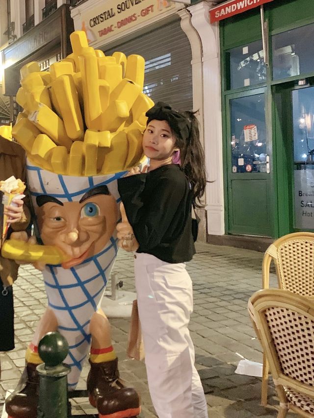 [벨기에]와플도 맛있지만 시원한 맥주에 감자튀김도 필수인 브뤼셀