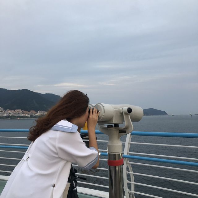 부산 케이블카를 배경삼을 수 있는 곳, '송도구름산책로'