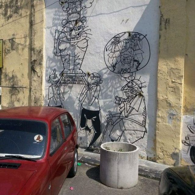 Wall Murals At Weld Quay