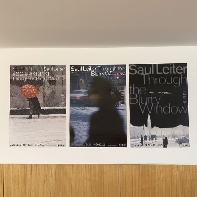 [사울레이터 사진전이 한창인 남산 ‘피크닉’]
