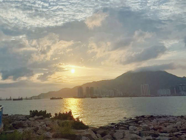黃金海豚廣場睇日落