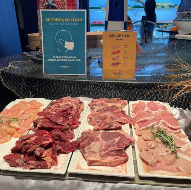 buffet premium ในโรงแรม 5 ดาว เมืองพัทยา 
