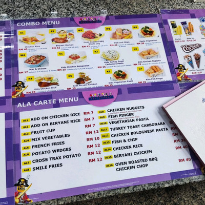 Legoland restaurant cheap menus