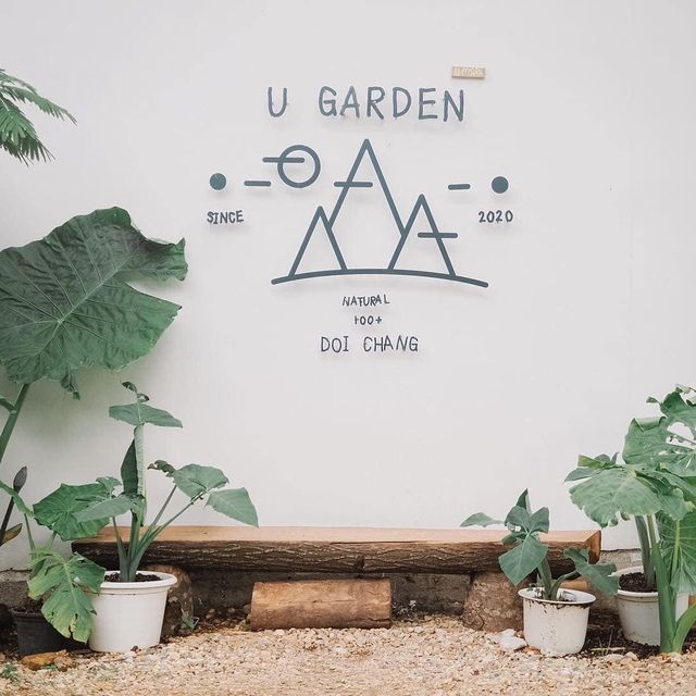 U Graden Cafe’ @ดอยช้างจังหวัดเชียงราย