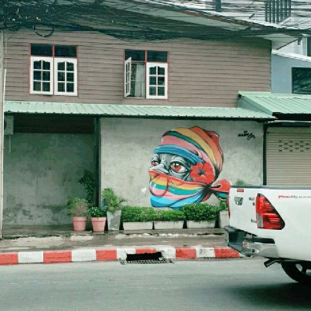 Khon Kean Street Art กราฟฟริตี้ขอนแก่น