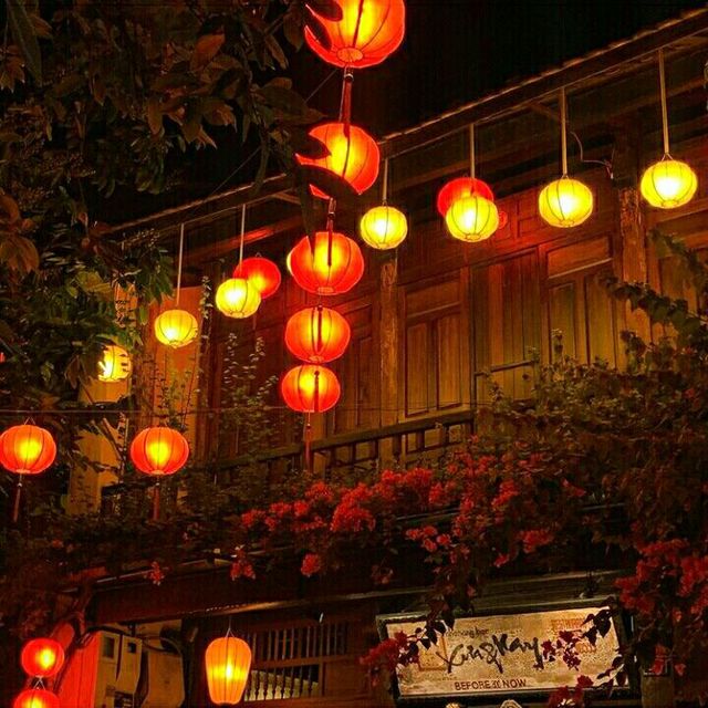 The yellow, ancient city of Hoi An