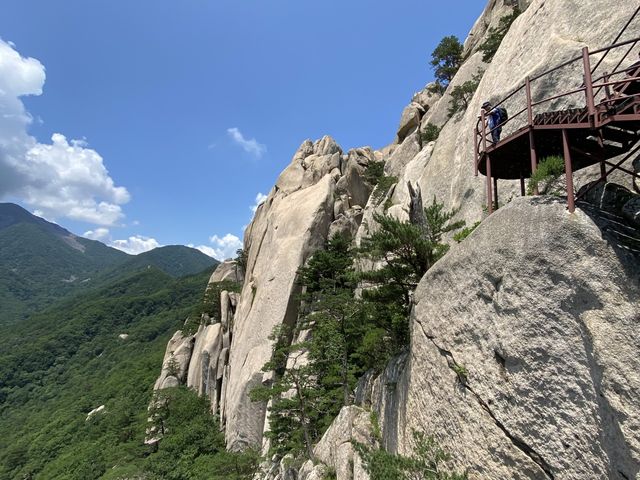 설악산 울산바위에 오르다