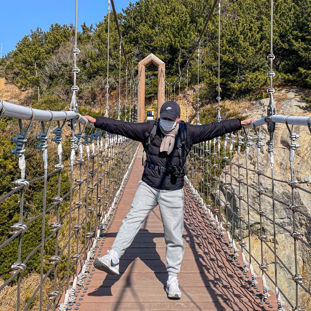 한국의 금문교, 욕지도 출렁다리🌁