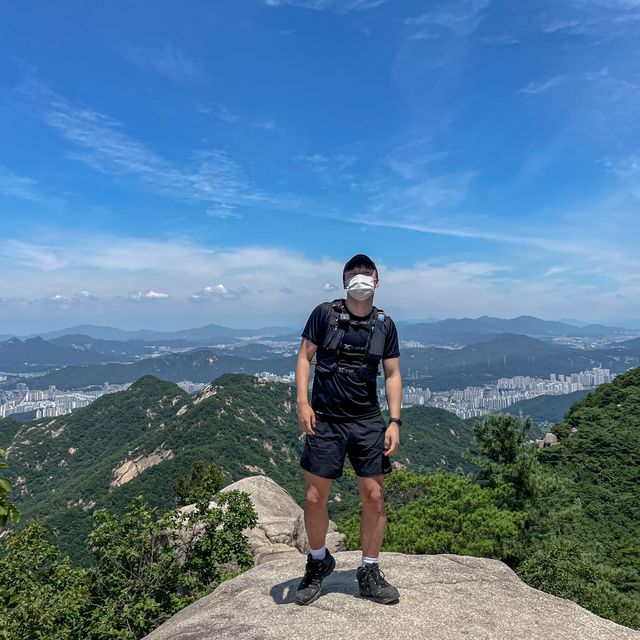 기차바위를 경험할 수 있는, 수락산 주봉⛰