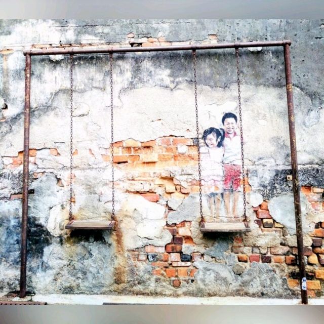 An Empty Street With a Unique Art