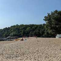 Layback at Hung Shing Yeh Beach