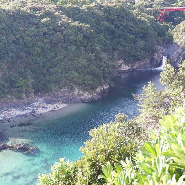 屋久島で滝巡り