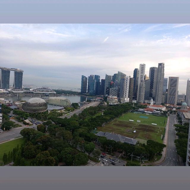 City scape from Fairmont