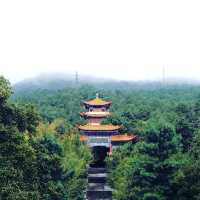 Three pagodas in Dali, Yunnan, China