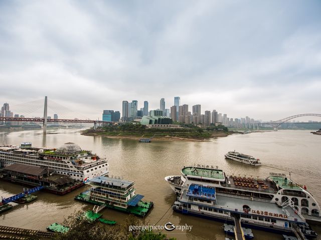 Chaotianmen Dock@Chongqing, China