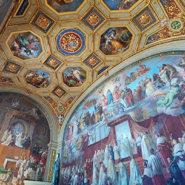 the beautiful of Vatican museum