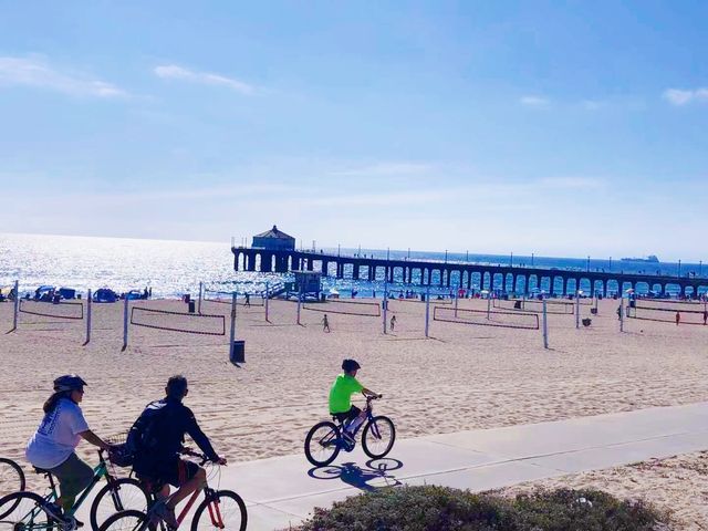 Los Angeles' most beautiful beach - Manhattan Beach