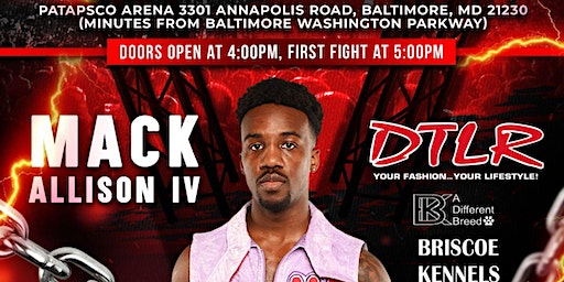 Mack Papi Allison Fight Night in Baltimore 9/30 (Baltimore) | Patapsco Arena