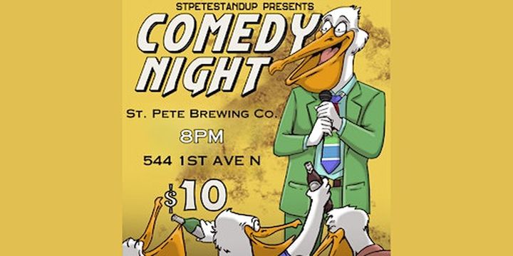 Comedy @ The Nest | St. Pete Brewing Company