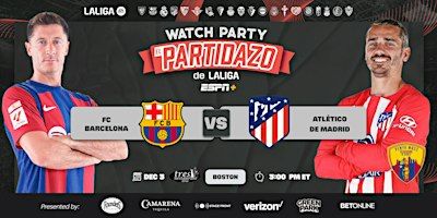 El Partidazo de LALIGA Watch Party with FC Barcelona Penya– Boston | Tres Gatos Restaurant & Bar