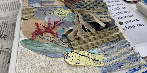 Coastal Inspired Mixed Media Collage with Moira Milne | Greyhope Bay Centre
