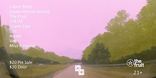 Experimental Driving | The Fruit, South Dillard Street, Durham, NC, USA