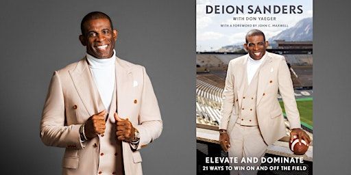 Deion Sanders, Coach Prime's Book Launch: Elevate and Dominate | Macky Auditorium Concert Hall