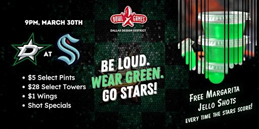 Stars at Kraken Watch Party | BowlGames