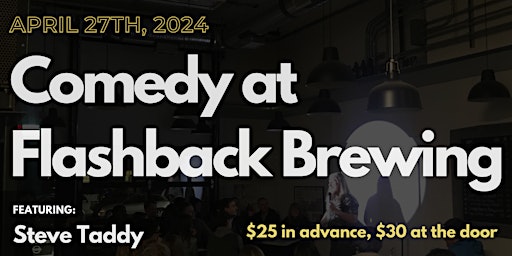 Stand-up Comedy at Flashback Brewing | Flashback Brewing Company