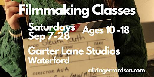 Filmmaking Classes | Garter Lane Arts Centre Studios