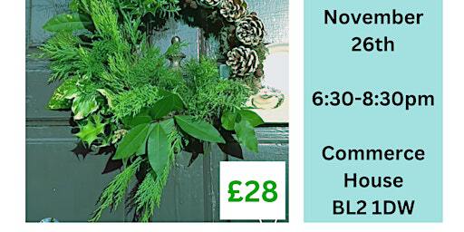 Seasonal Wreath Making with the Budding Florist | Commerce House