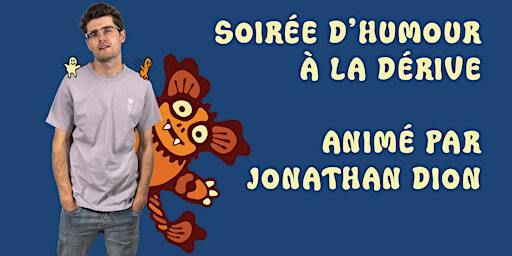 SOIRÉE D’HUMOUR À LA DÉRIVE - 2 DÉCEMBRE - PORTE 19:00 SPECTACLE 20:00 | À La Dérive Brasserie Artisanale