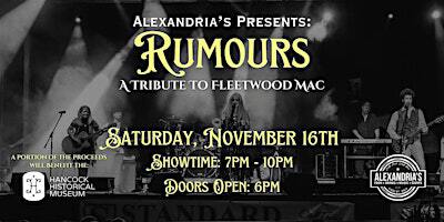 RUMOURS: A Tribute To Fleetwood Mac - Live at Alexandria's | Alexandria's Bar, Restaurant & Event Venue