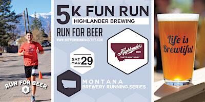 5k Beer Run x Highlander Brewing | 2025 Montana Brewery Running Series | Highlander Beer - Missoula Brewing Co